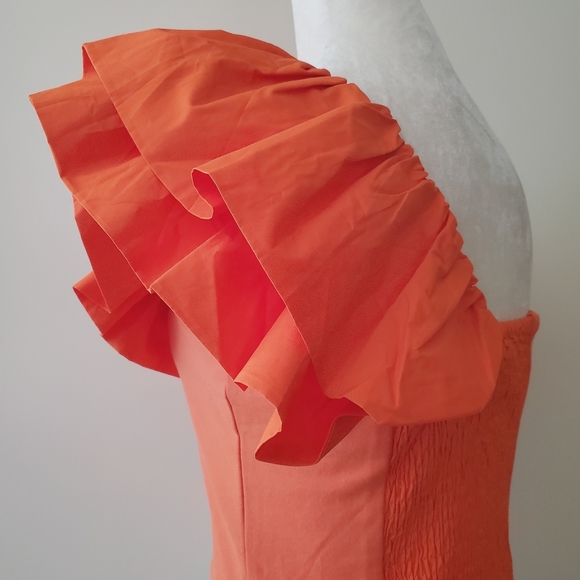 Anthropologie Sunday In Brooklyn Ruffled One Shoulder Top - Picture 12 of 16